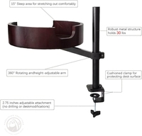 Lit de bureau moderne en bambou avec rotation à 360 ° et réglable pour chat d'intérieur pour meubles de maison dans les salons et les bureaux à domicile