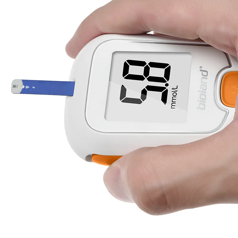 جهاز اختبار الدم الذاتي عالي الدقة ، نظام مراقبة الجلوكوز Glucometro ، مقياس السكر لمرض السكري