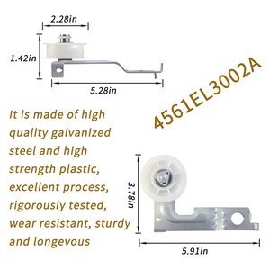 Kit de tubes pour sèche-linge de cuisine, appareil Compatible avec <span class=keywords><strong>LG</strong></span> sèche-linge, assemblage de tambour, moteur 4561EL3002A et ceinture 4400EL2001A - Product Image 3