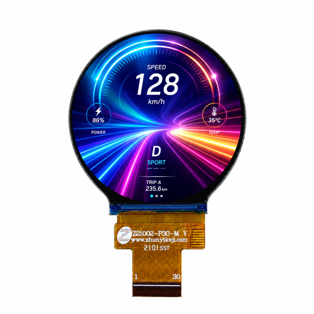 2.1 Inch 480x480 IPS TFT LCD Capacitive Display 1000nits Sunlight Readable ST7701S RGB/MIPI/SPI+RGB Interface Full Angle Viewing