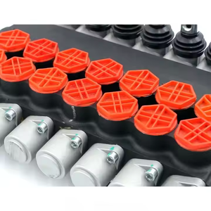 Válvula de Control Direccional Hidráulica Monobloque de 4 Vías y 4 Bobinas, Operada por Joystick Manual P80-G34-OT, Válvula Hidráulica de Alta Durabilidad - Product Image 4