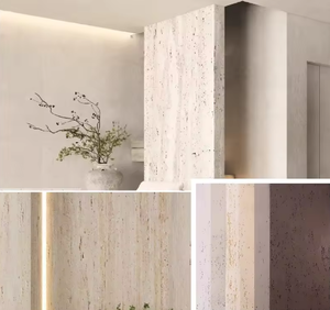 Panneau mural en pierre flexible, revêtement <span class=keywords><strong>extérieur</strong></span> en pierre léger pour la <span class=keywords><strong>rénovation</strong></span> de façades de bâtiments modernes - Product Image 4