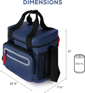Custom Eco Insulated Picnic Lunch <strong>Bag</strong> <strong>Cool</strong> <strong>Bag</strong> Travel Food Storage Lunch Box <strong>for</strong> Packing <strong>Ice</strong> <strong>Blocks</strong>/<strong>bag</strong> - Product Image 5
