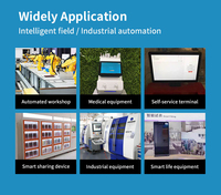 PC industriel à écran tactile HMI, panneau ouvert 10,4 pouces, 12,1/15/17/19 pouces, étanche IP65, moniteur d'ordinateur