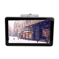 Monitor LCD Mobil 21 inci Harga Pabrik Murah, Video Iklan Android, Layar Mobil HD Wifi Lipat untuk Bus Kereta