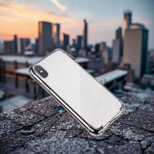 Funda Transparente Antigolpes de TPU para <span class=keywords><strong>iPhone</strong></span> 17 16 15 14 13 12 <span class=keywords><strong>11</strong></span> Pro Max, Carcasa Trasera Transparente para Teléfono Móvil - Product Image 4