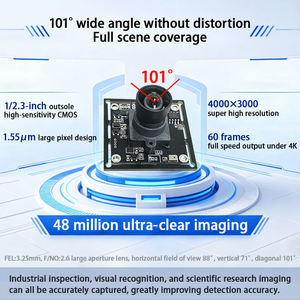 โมดูลกล้อง 48MP USB2.0 1080P 4K รองรับ UVC สำหรับการจดจำใบหน้า ใช้งานได้หลายแพลตฟอร์ม - Product Image 3