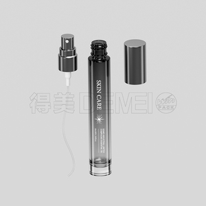 Chai xịt nước hoa thủy tinh đen vàng 10ml, chai mẫu mini, nắp vặn, bơm, có thể nạp lại, kích thước 30ml 50ml, in lụa - Product Image 5
