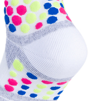 Chaussettes de sport pour adultes, respirantes, en polaire, écologiques, 100% polyester, décontractées, pour le cyclisme, douces, hautes jusqu'au genou, pour la course à pied, avec bordure en tissu, RETOP