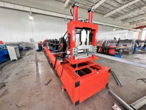 Tự động Heavy Duty khung thép cpurlin cuộn tạo thành máy với động cơ và mang C xà gồ Máy làm - Product Image 3