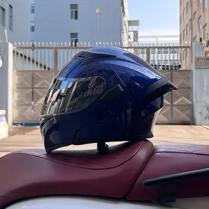 3c sertifikalı motosiklet kask erkek motosiklet tam kişilik elektrikli araç Moto emniyet kaskı büyük kuyruk ortaya