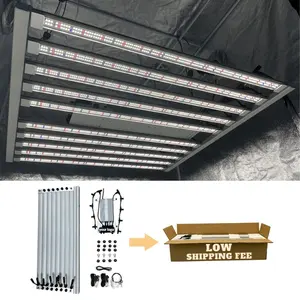 Yeni kapalı 650w Led büyümek ışık lm 301h uv ir lm301b 860w led tam spektrum iv büyümeye yol açtı işık 4bar kapalı bahçe 400 ışık büyümeye yol açtı