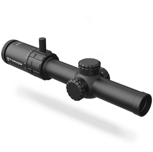 Mira Telescópica TYPHON 1-6X24 SFP LPVO |   Mira Telescópica Táctica para Caza en Exteriores con Cristal ED de Baja Distorsión, Resistente al Agua y a los Impactos - Product Image 2