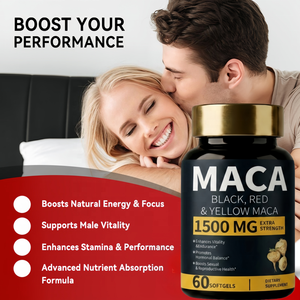 Potenciador Masculino de Maca y Pimienta Negra de Alta Dosis - Un Nuevo Suplemento Energético Mejorado que Ayuda a Engrosar, Alargar y Agrandar - Product Image 2