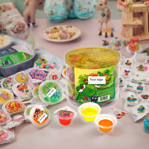 Caramelle OEM/ODM all'ingrosso personalizzate con etichetta privata, assortite, colorate, a forma di frutta, in gelatina, dolciumi, succhi di frutta, gelatine alla frutta - Product Image 1
