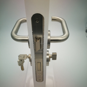 Manija de Puerta Tipo Palanca de Acero Inoxidable 304 con Clasificación de Resistencia al Fuego <span class=keywords><strong>1906</strong></span>, Diseño Europeo - Product Image 6