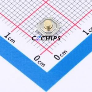 SH-TS-1187-25-160gf Tactile Switch SMD-4P,5.2x5.2mm Switch Single Pole Single Throw Round Button 1.6N Vertical Mount - Product Image 1