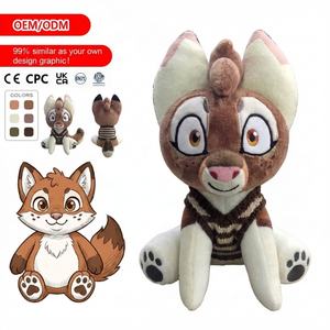 Peluches Personalizados con Logotipo, Fabricante de Juguetes de Peluche, Peluche de Ardilla Personalizado con Ojo Parpadeante y Cola Esponjosa, Muñeco de Peluche - Product Image 4