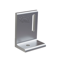 Vente en gros de pieds solaires PV en L sur le toit Supports de système de montage Boulon de suspension de montage solaire L pieds L pieds Système solaire PV PV