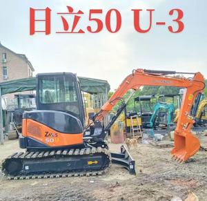 HITACHI original ZX50 a utilisé la mini excavatrice 5TON à vendre - Product Image 4