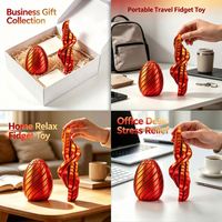 Reliable Performance Biodegradable PLA Material Twisty Fidget Egg with Tactile Sensory Surface - Factory Price Bulk Buy