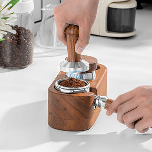 Juego de compactador de café con mango de madera, martillo de café, herramienta con agitador de café para distribución - Product Image 4