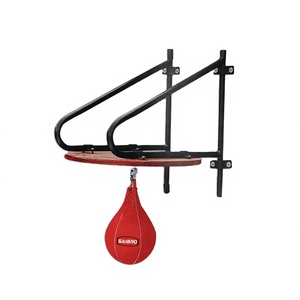 Support de ballon de vitesse élégant et personnalisé avec logo imprimé, en cuir PU et coton, pour l'entraînement de boxe et arts martiaux, sacs de frappe et sacs de sable - Product Image 2