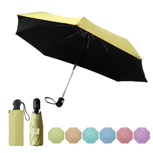 Parapluie miniature de haute qualité avec logo personnalisé, coupe-vent, pliable, léger, pour femmes, anti-UV, pour la pluie - Product Image 3