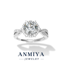 Bijoux en argent Soulmate-Bagues de couple Moissanite en argent sterling 925 assorties avec gravure de coordonnées