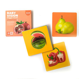 Tarjetas de Estimulación Visual para Niños con Impresión Personalizada, Tarjetas Educativas de Colores, Formas y Números para Bebés y Niños Preescolares - Product Image 2