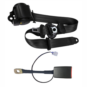 Cinto de Segurança Retrátil de 3 Pontos de 250MM com Fivela de Interruptor de Fio para Maior Conforto e Segurança - Product Image 2