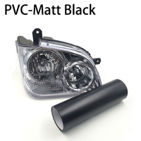 Film Bungkus Lampu Depan Mobil PVC 0,3*8m, Vinyl Perekat Sendiri, Warna Berubah, Ramah Lingkungan, Anti Gores, Stiker Tinting