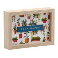 Boîte en bois rectangulaire verticale FY, artisanat en bois, décoration pour la maison et le bureau, belle et durable, possibilité de personnalisation