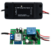 Interruptor WiFi Inteligente SMG-2042, Controlador de Puerta de Garaje de 7-32v, Compatible con Alexa Echo y Google Home, Funciona con la Aplicación Tuya