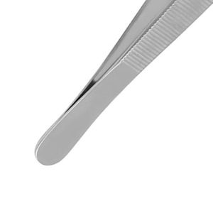 Pinzas de Disección de Calidad Premium 1x2 Dientes, Instrumentos Quirúrgicos Alemanes de Acero Inoxidable, Pinzas Básicas para Cirugía - Product Image 5