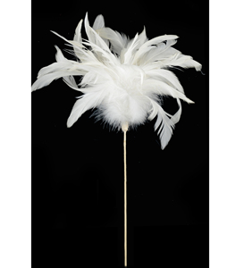 Flor decorativa artificial Pluma barata Selección floral <span class=keywords><strong>para</strong></span> arreglo floral Suministro Hogar Fiesta DE BODA Florero Decoración de vacaciones - Product Image 3