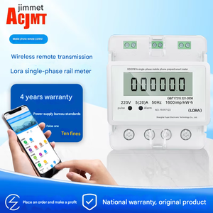 Contatore di Energia <span class=keywords><strong>YUPI</strong></span> DDZY1786-L con Tecnologia Prepagata, Trasmissione Wireless Remota, Monofase, Montaggio su Guida DIN, RS485, per Uso Domestico - Product Image 4