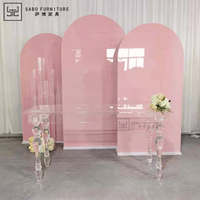Accessoires de mariage : Colonne rayée, table de desserts, ornements cylindriques créatifs, décoration de fenêtre, aménagement de zone d'accueil, PVC extérieur