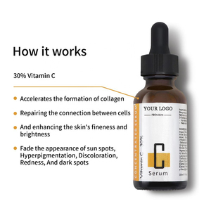 Suero antienvejecimiento para el cuidado de la <span class=keywords><strong>piel</strong></span>, suero de ácido hialurónico de niacinamida para el cuidado de la <span class=keywords><strong>piel</strong></span>, 30Ml de vitamina C - Product Image 4