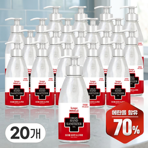 มิราเคิล ออริจิน เจลล้างมือชนิดเจล 500 มล. x 20 ขวด สำหรับใช้ในธุรกิจเท่านั้น ส่วนผสมเคมีต้านเชื้อแบคทีเรีย - Product Image 3
