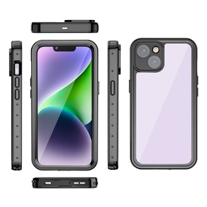 Fundas de plástico para teléfono para <span class=keywords><strong>iPhone</strong></span> 16 Pro Max 15 14 Plus 12 13 17 Air 16E, funda móvil a prueba de golpes, resistente al agua - Product Image 1