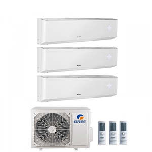 GREE TRIAL SPLIT INVERTER AIRE ACONDICIONADO AMBER Serie 12 + 12 + 12 con GWHD24NK6LO Wi-Fi 12000 + 12000 + 12000 - Product Image 1