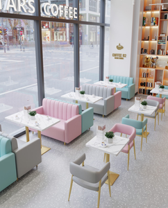 Ensemble table et chaises de restaurant occidental au design moderne, prix direct usine, idéal pour restaurants, cafés et salons - Product Image 3