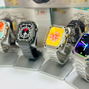 ساعة ذكية Z85 ماكس مع 3 أحزمة، جهاز تتبع اللياقة البدنية الرياضية الأنيق، مراقب ضغط الدم ومعدل ضربات القلب، متوافق مع نظام iOS، يمكن الرد على المكالمات، Rdfit - Product Image 3