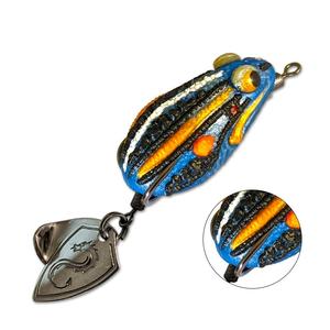 Leurre de pêche artificiel en <span class=keywords><strong>latex</strong></span> souple bionique de haute qualité, 4 cm, 7 g, flottant en surface, pour la pêche à la truite, au brochet, au poisson-serpent, au poisson-chat - 10 pièces/sac - Product Image 1