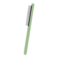 Peigne à aiguilles en acier inoxydable pour démêler les nœuds et éliminer les poils flottants, coussin de massage, nettoyage des poils de chat et de chien, peigne de toilettage pour animaux de compagnie