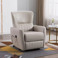 Fauteuil inclinable pivotant individuel pour chambre à coucher, canapé une place inclinable, vente en gros
