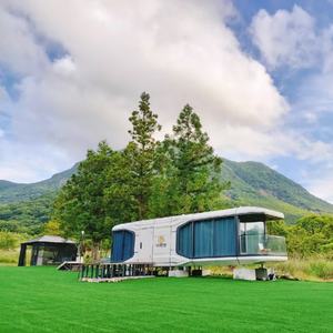 Modern prefabrik havacılık alüminyum levha Villa hafif çelik yapı mobil ev modüler montaj çelik yapı Houseboat - Product Image 2