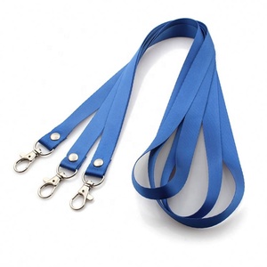 Lanière simple faite sur commande de sangle noire épaisse de polyester sans le logo - Product Image 5