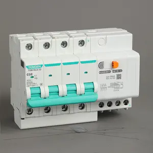 Ac 3 Phase 30 Amp Automatic Rcbo Miniature Circuit Breaker